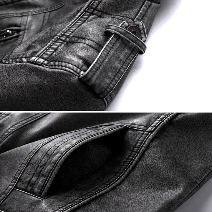 ELM & IVORY | Everyday Vegan Leather Jacket