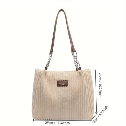 Annabel | Tote bag in corduroy
