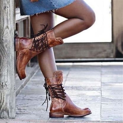 Thea™ | Lace-Up Boots