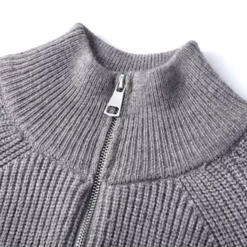 Owen | Soft Warm Ribbed Knitted Sweater