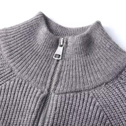 Owen | Soft Warm Ribbed Knitted Sweater
