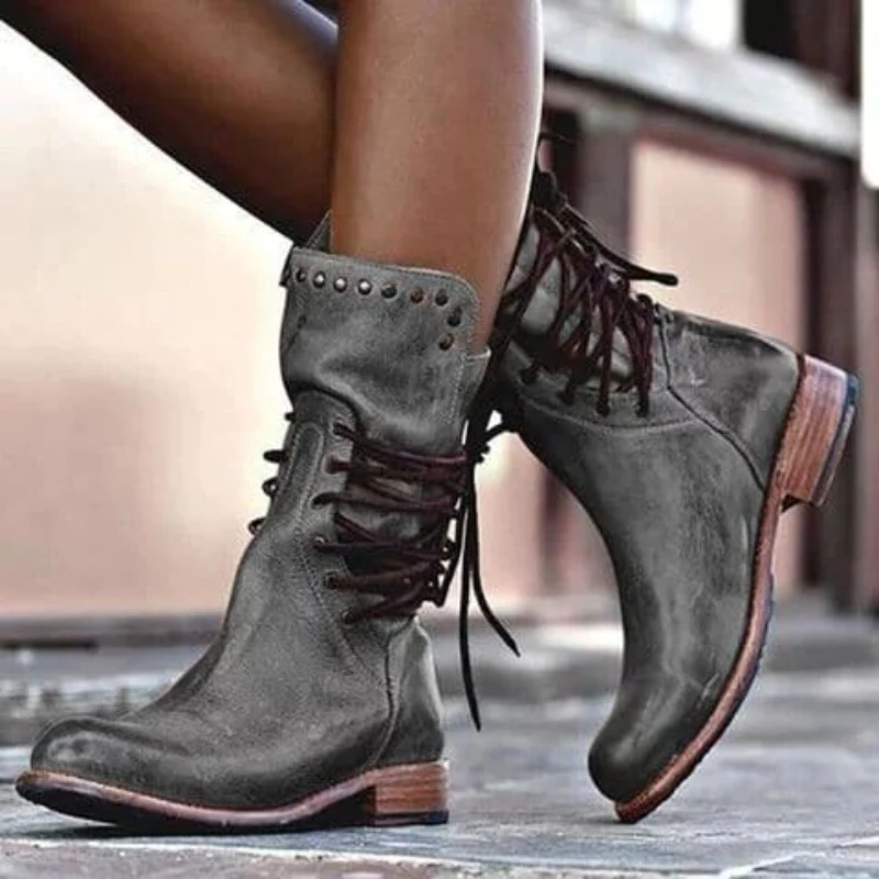 Thea™ | Lace-Up Boots