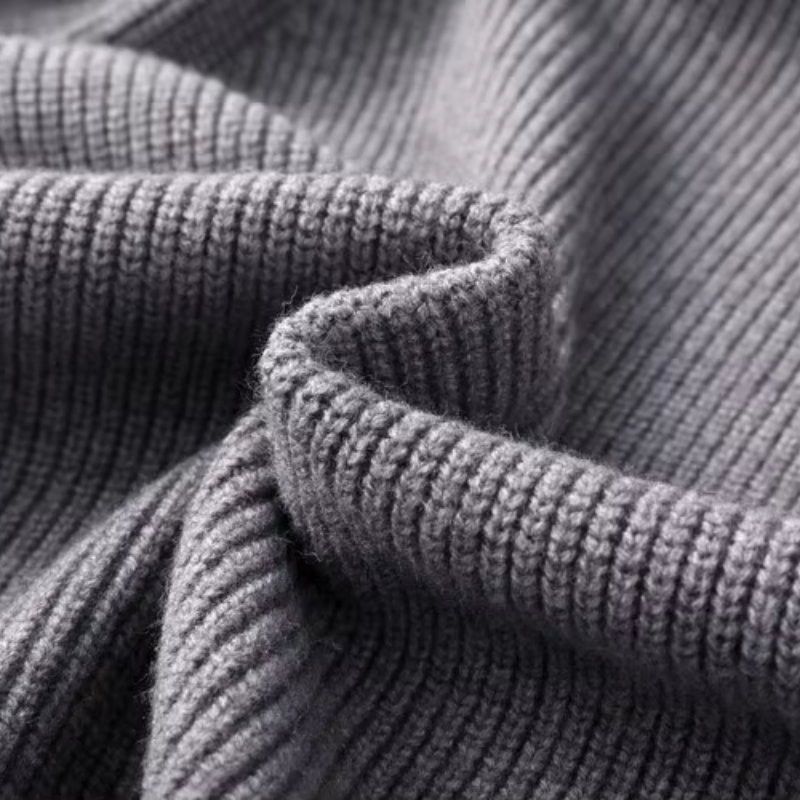Owen | Soft Warm Ribbed Knitted Sweater