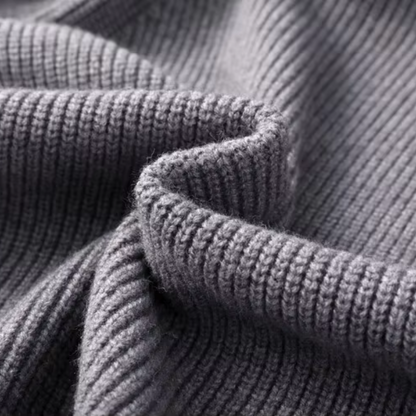 Owen | Soft Warm Ribbed Knitted Sweater