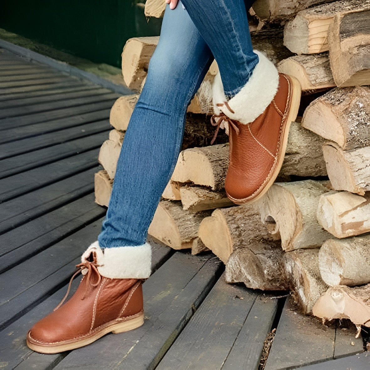 Alana™ | Waterproof boot with wool lining