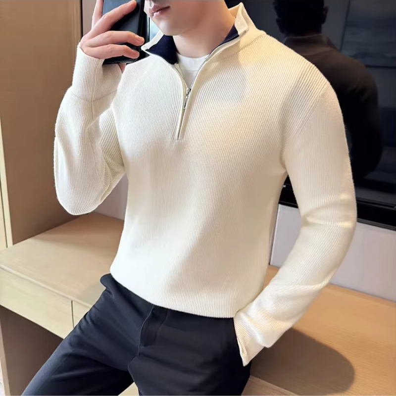 Samuel | Soft ribbed jumper