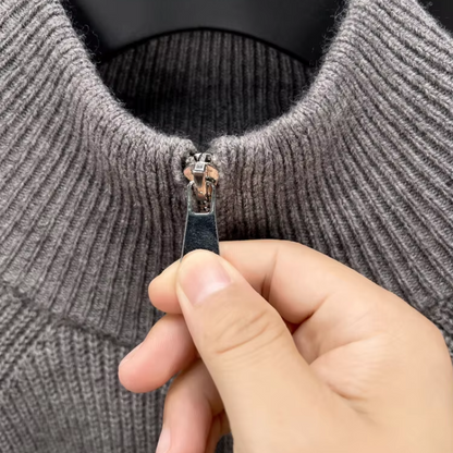 Owen | Soft Warm Ribbed Knitted Sweater