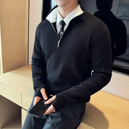 Samuel | Soft ribbed jumper