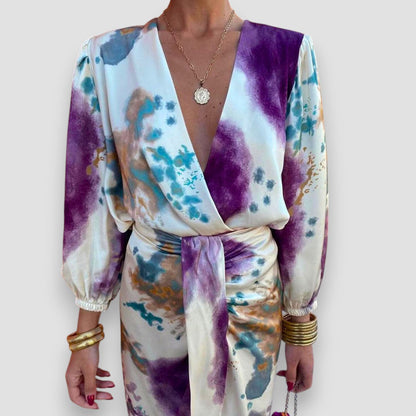 Fiona | Elegant Dress with V-neck