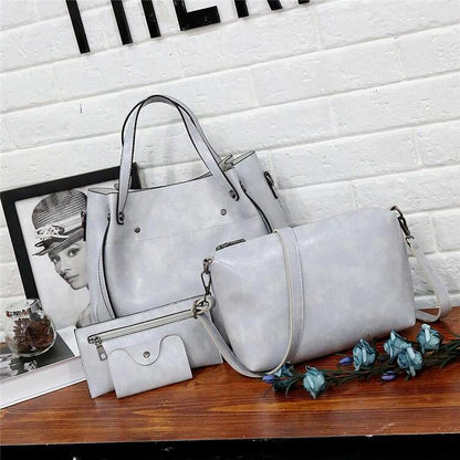 Juliana | 4-piece vintage bag set for women