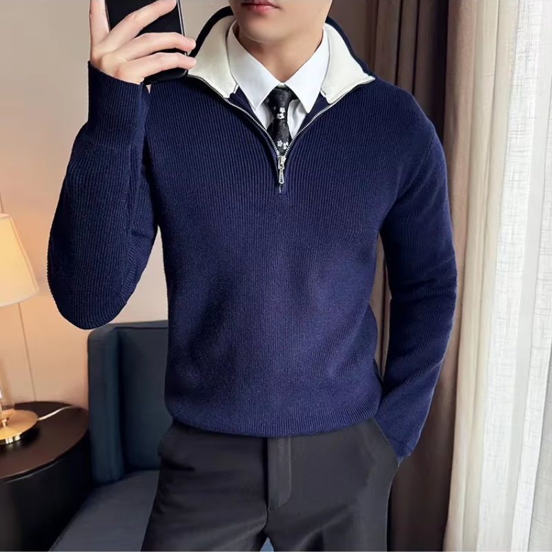 Samuel | Soft ribbed jumper