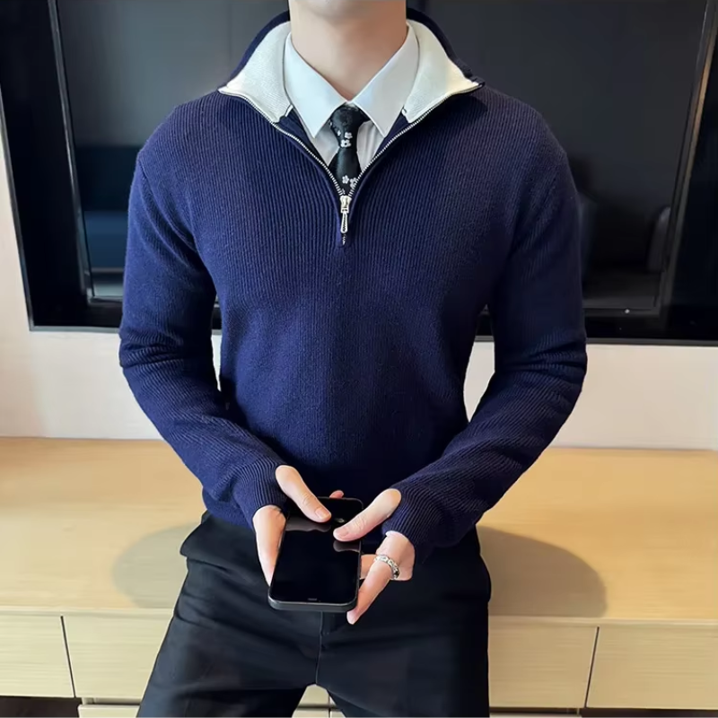 Samuel | Soft ribbed jumper