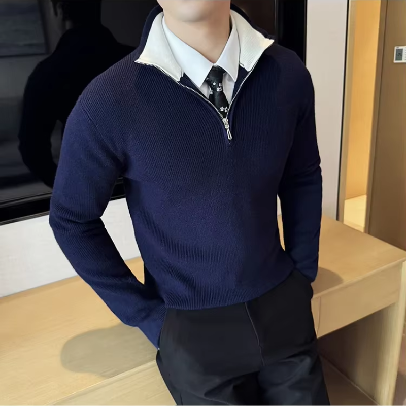 Samuel | Soft ribbed jumper