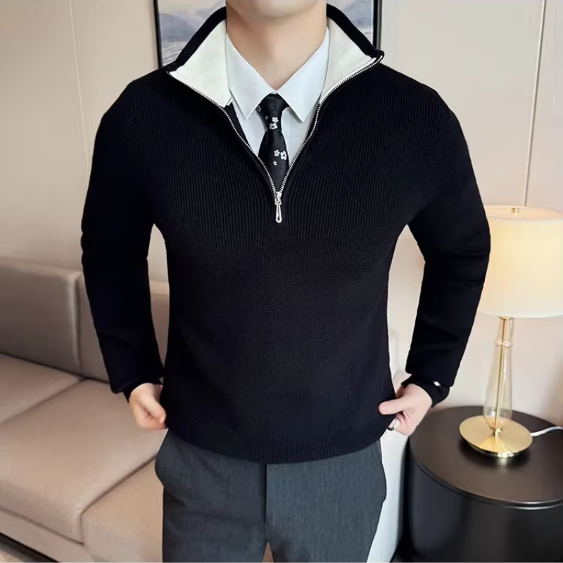 Samuel | Soft ribbed jumper