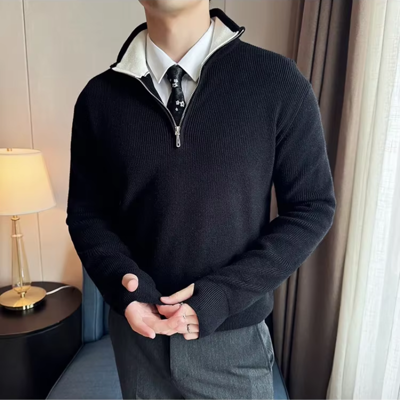 Samuel | Soft ribbed jumper