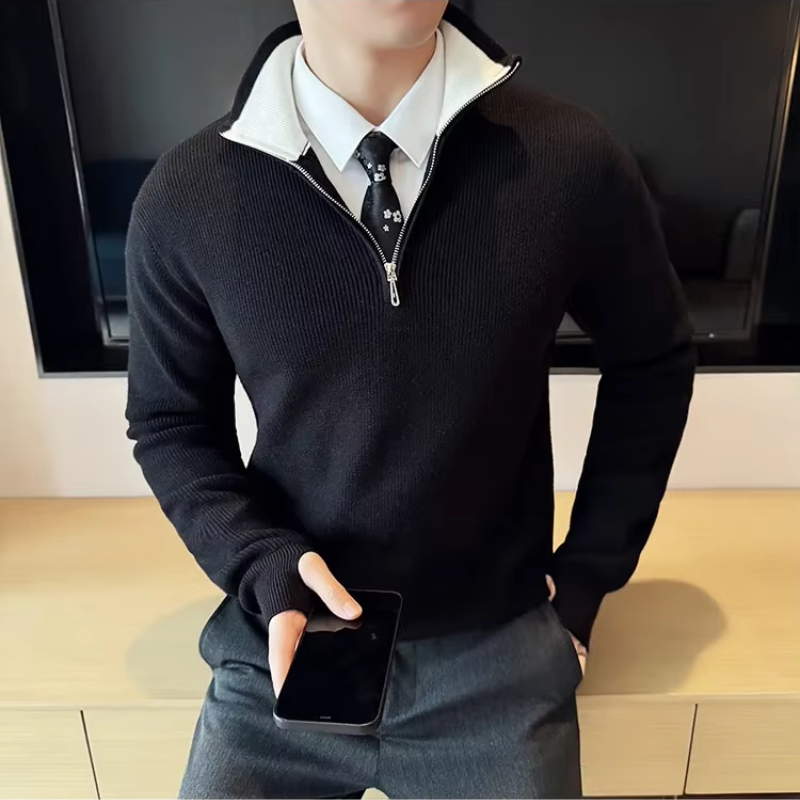 Samuel | Soft ribbed jumper