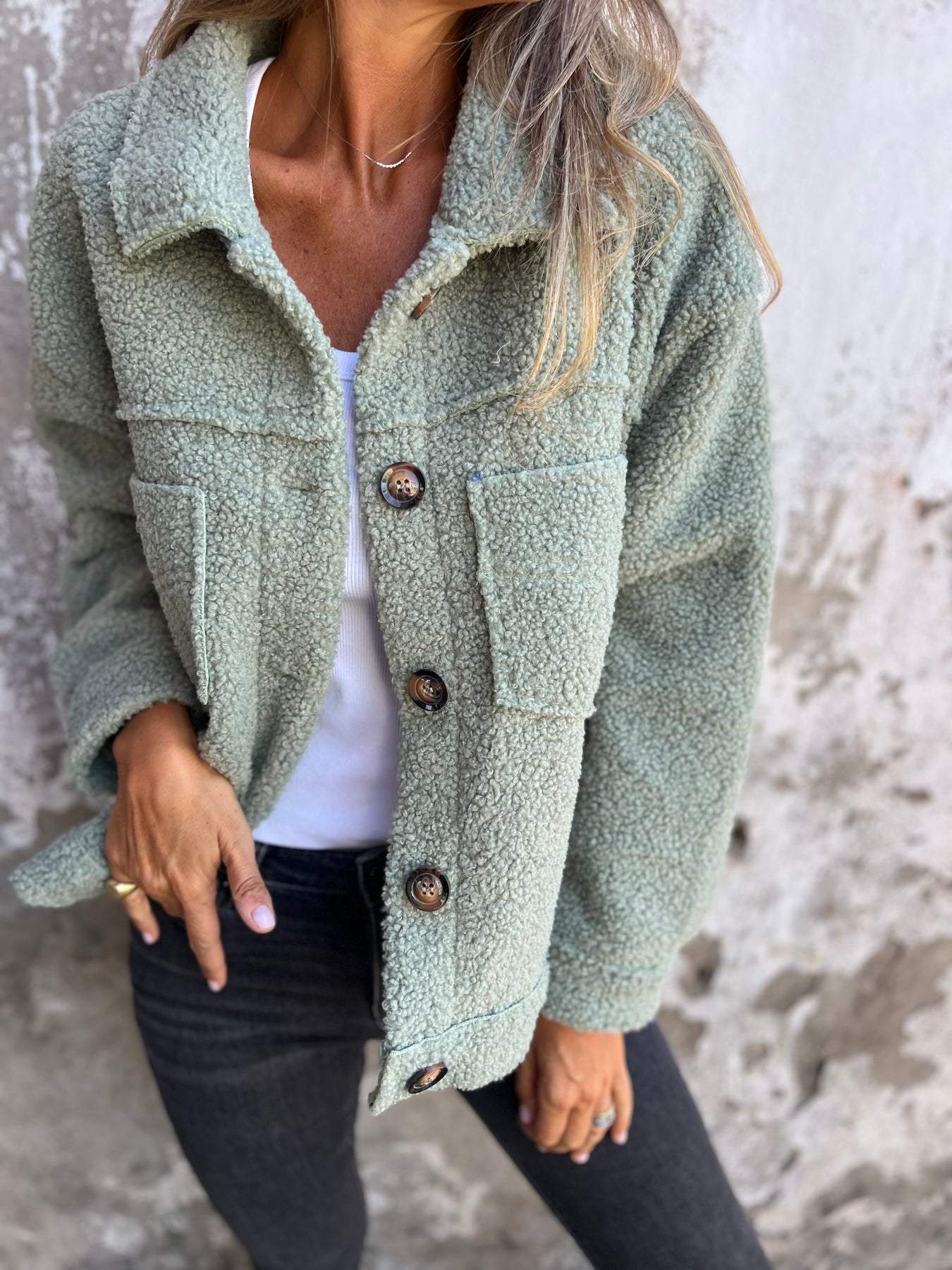 Henley | Warm & Cozy Spring Jacket