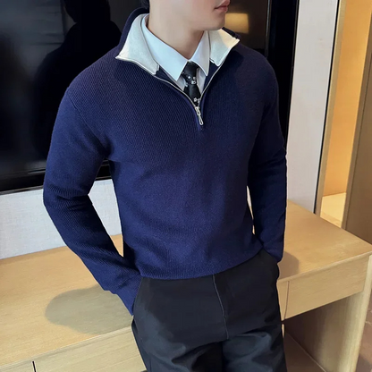 Samuel | Soft ribbed jumper