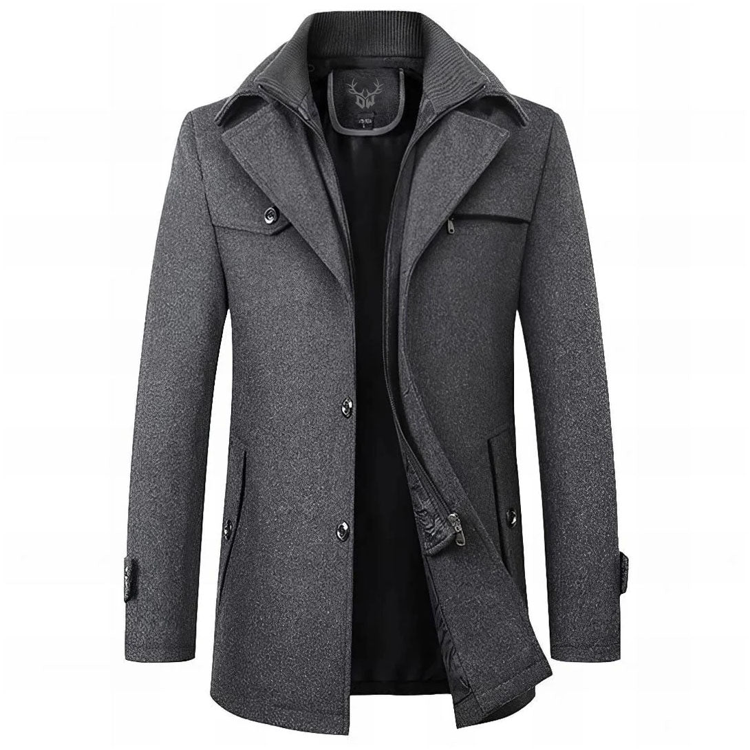 ELM & IVORY | Classic Men's Coat