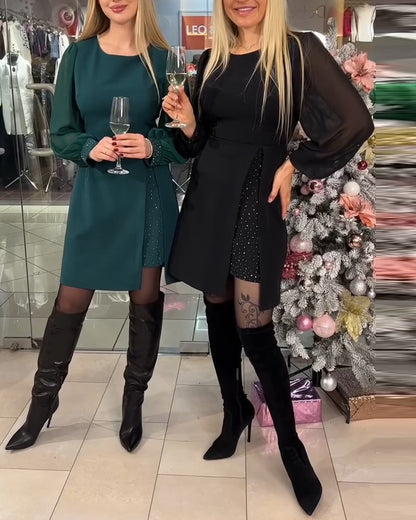 Aspen | Evening Dress Splicing Slit