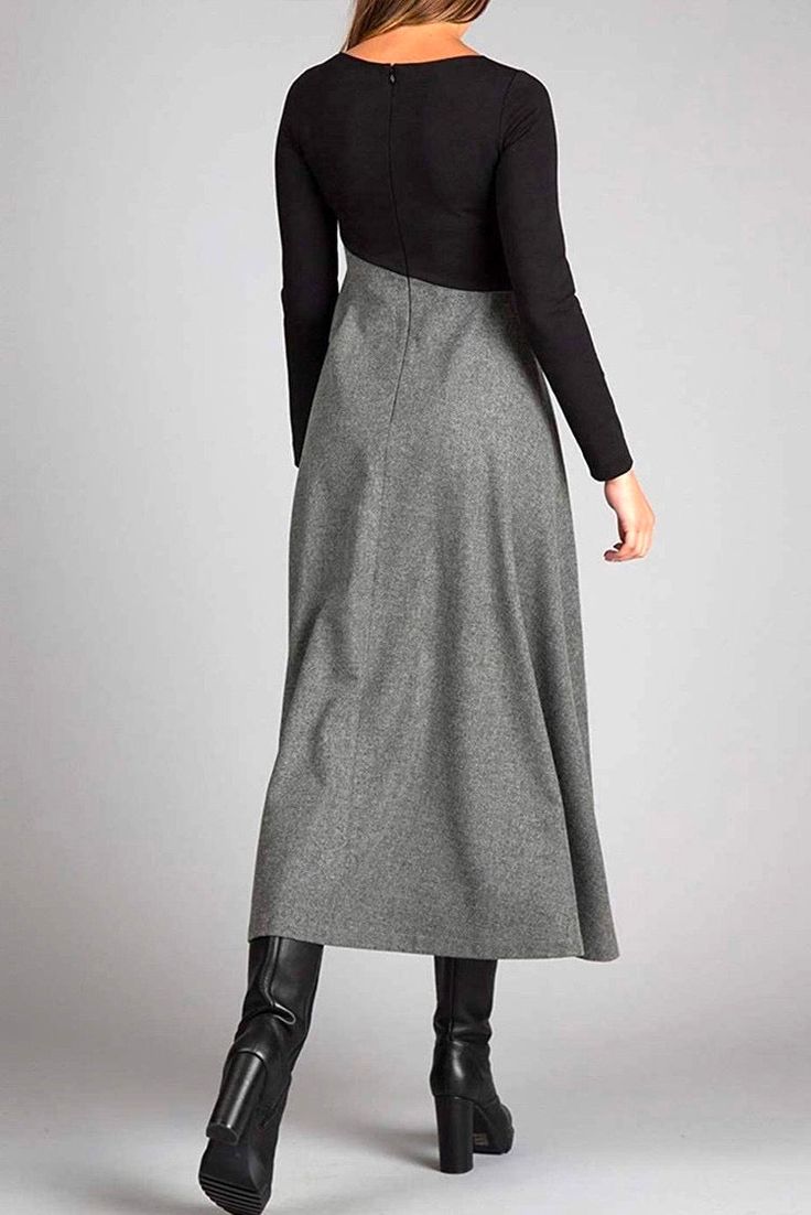 Rowan | Elegant long-sleeved dress