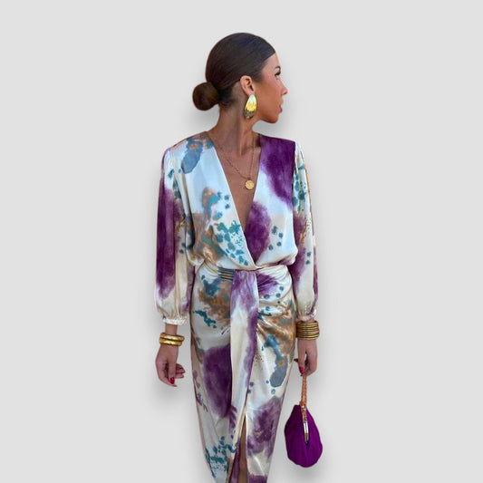 Fiona | Elegant Dress with V-neck