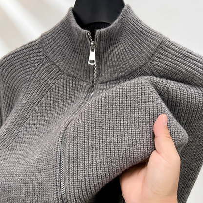 Owen | Soft Warm Ribbed Knitted Sweater