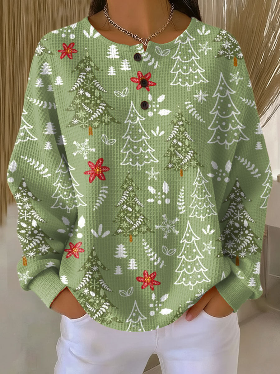 Ingrid™ | Pullover with Christmas Trees