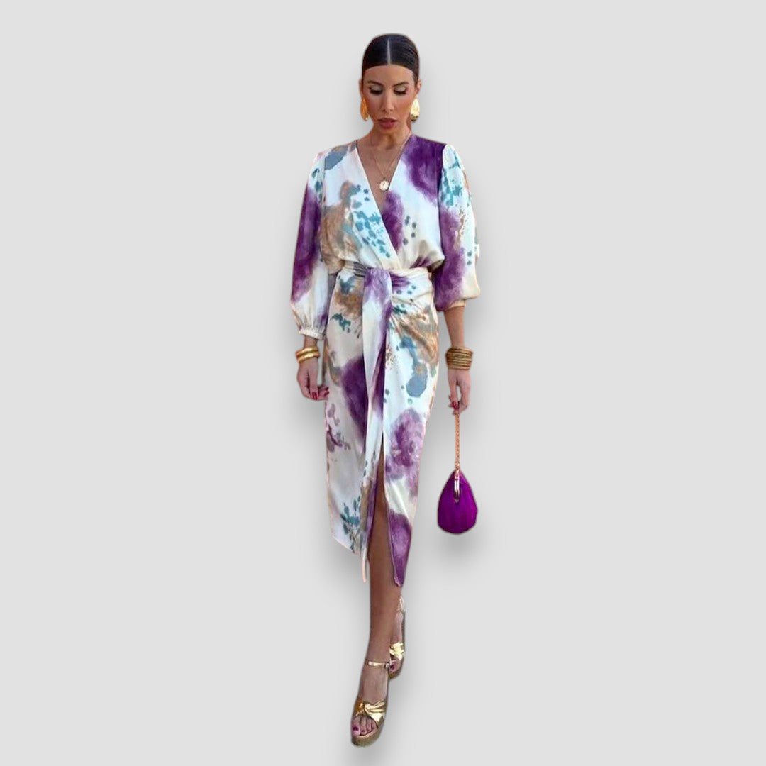 Fiona | Elegant Dress with V-neck