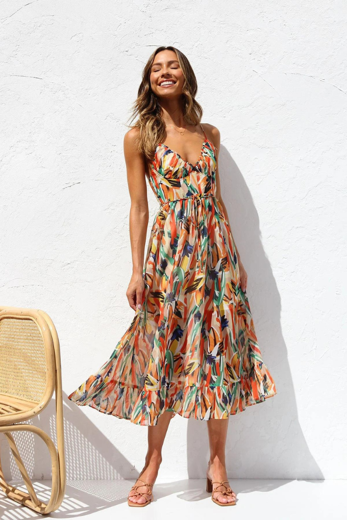 Jemima | Fashionable midi dress