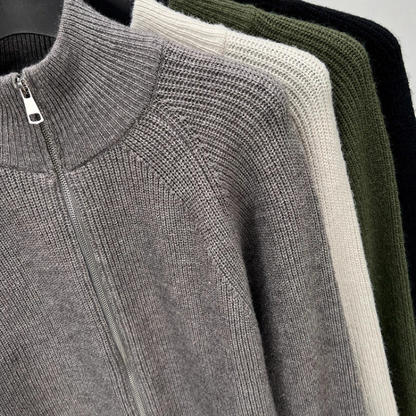 Owen | Soft Warm Ribbed Knitted Sweater