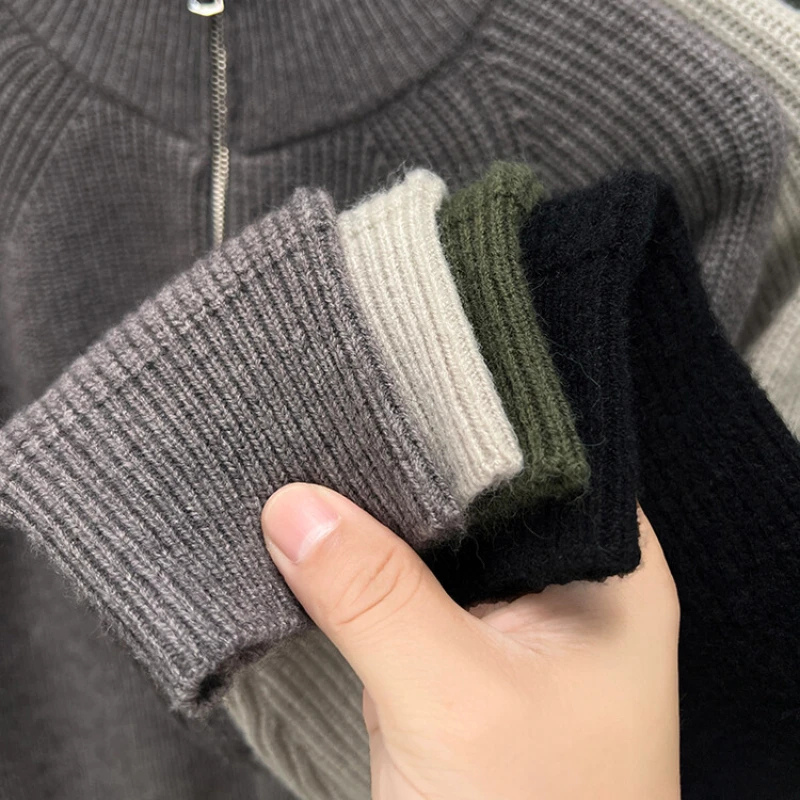 Owen | Soft Warm Ribbed Knitted Sweater