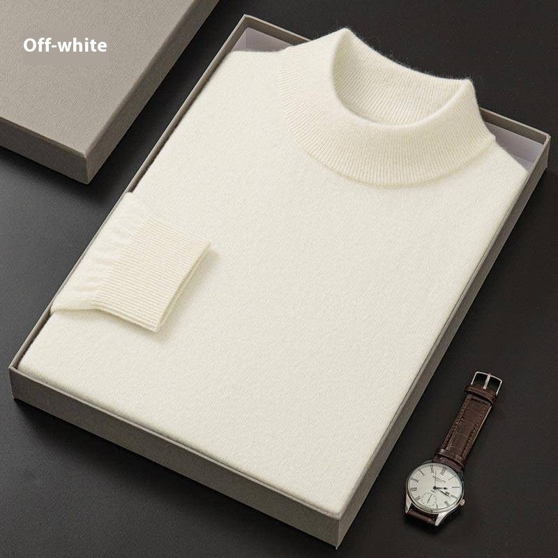 Half Turtleneck Creamy White / 4XL (48)