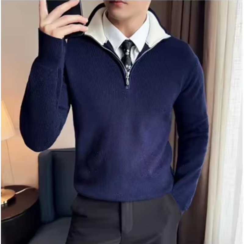 Samuel | Soft ribbed jumper