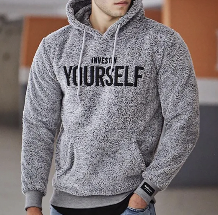 Anthony | Warm woolen hoodie