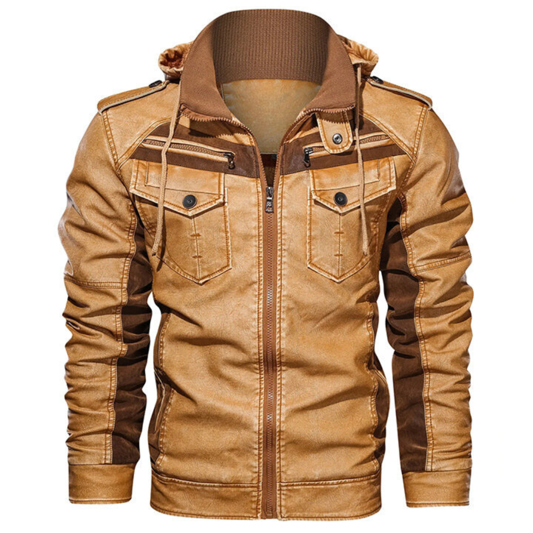 ELM & IVORY | Legend Vegan Leather Jacket