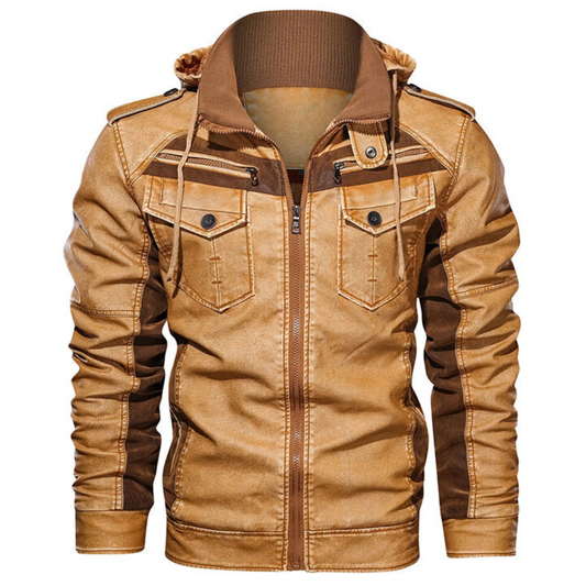 ELM & IVORY | Legend Vegan Leather Jacket