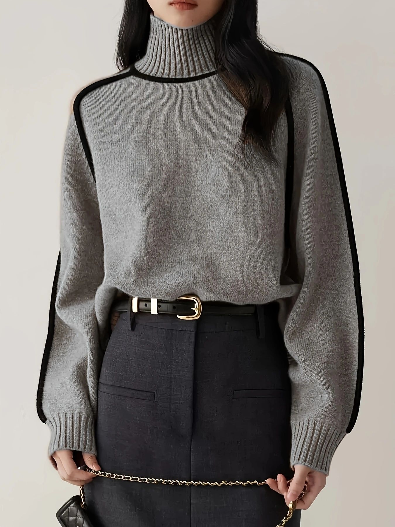 Stephanie | Soft turtleneck sweater