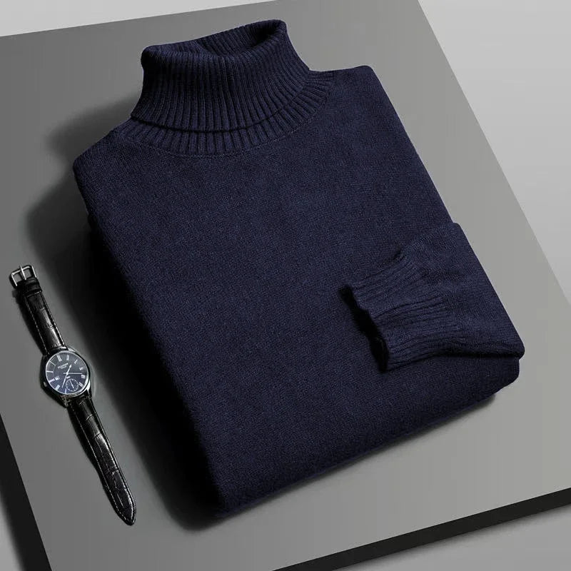 Joseph | Men's knitted turtleneck sweater