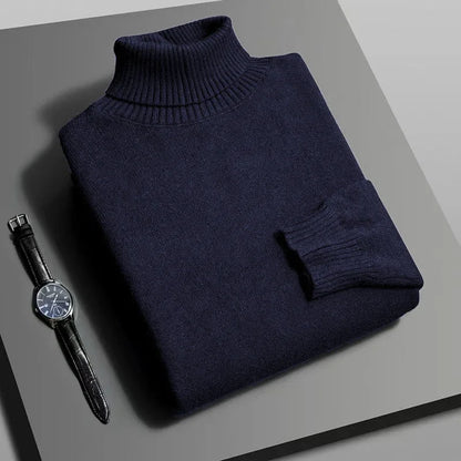 Joseph | Men's knitted turtleneck sweater