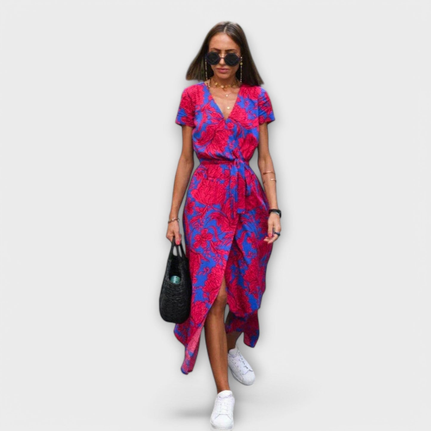 June | Colourful summer dress