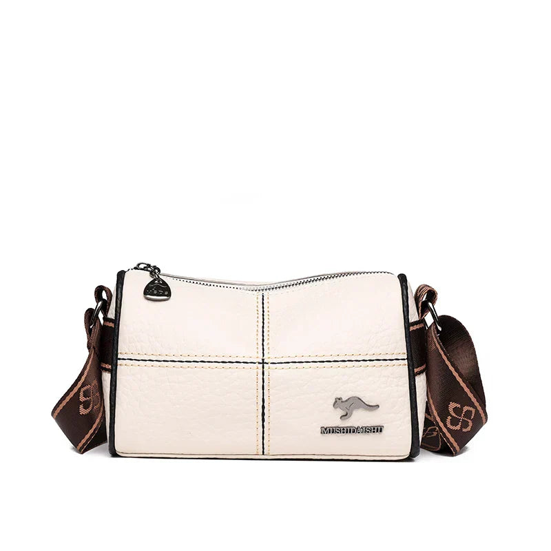 Evangeline | Stylish shoulder bag with stone grain pattern