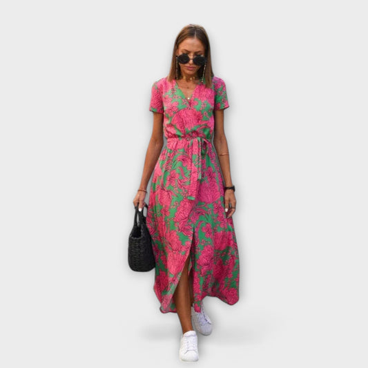 June | Colourful summer dress