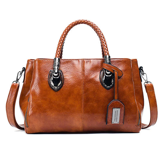 Mae | Elegant Handbag with Braided Handle
