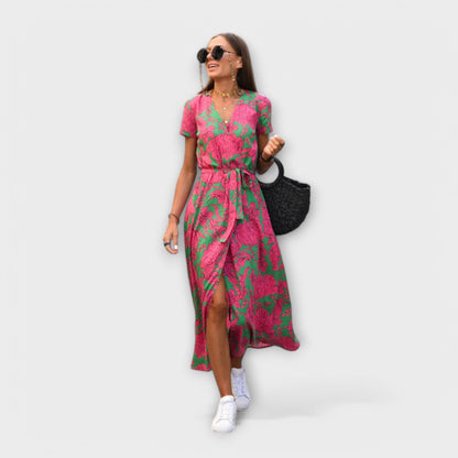 June | Colourful summer dress