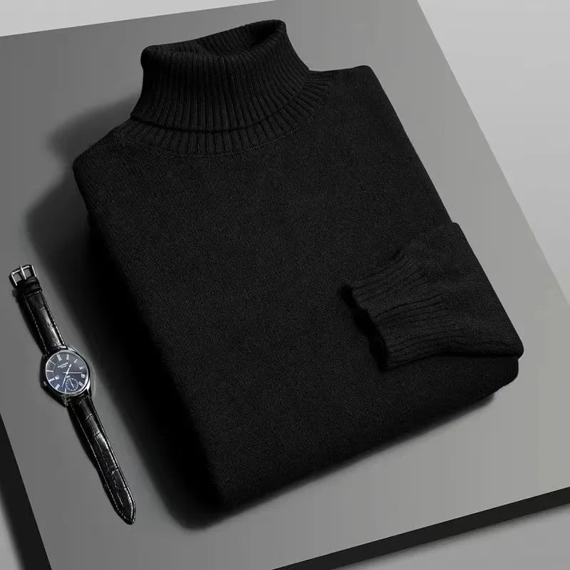 Joseph | Men's knitted turtleneck sweater