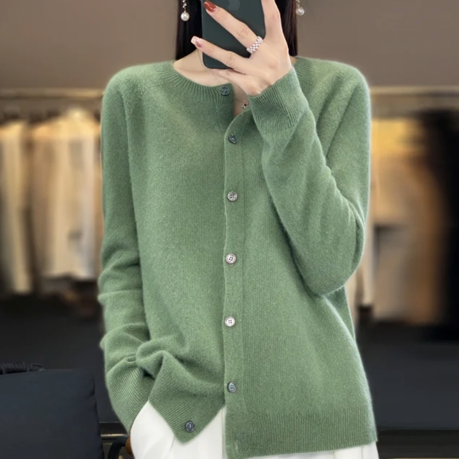 Sabrina | Cosy wool cardigan