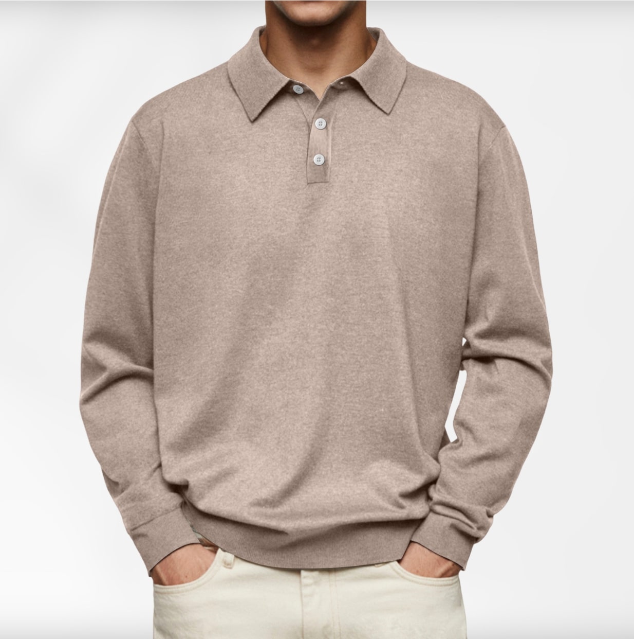Jude | Stylish long-sleeved polo