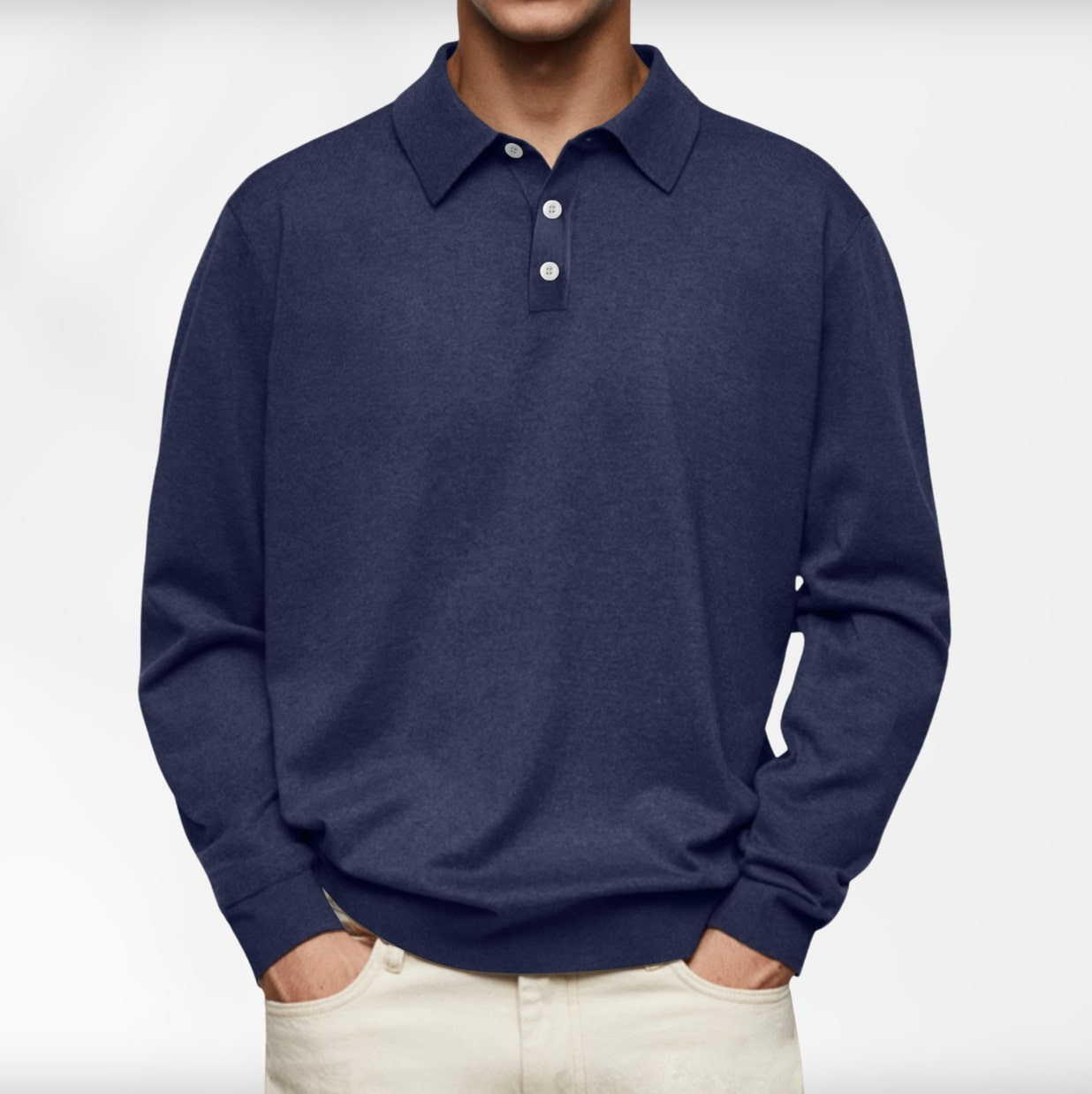 Jude | Stylish long-sleeved polo