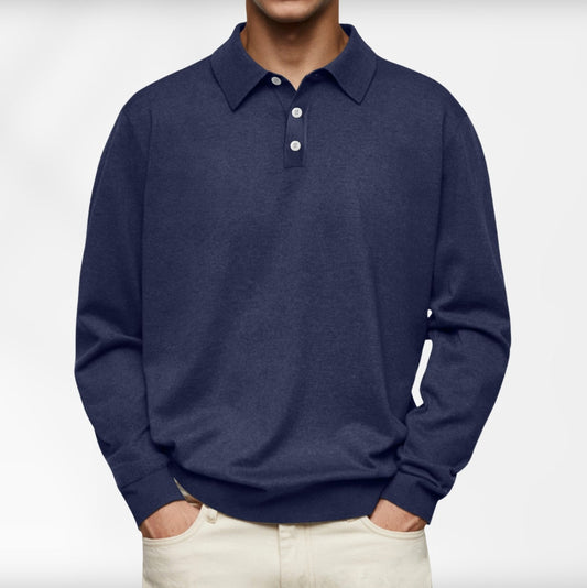 Jude | Stylish long-sleeved polo